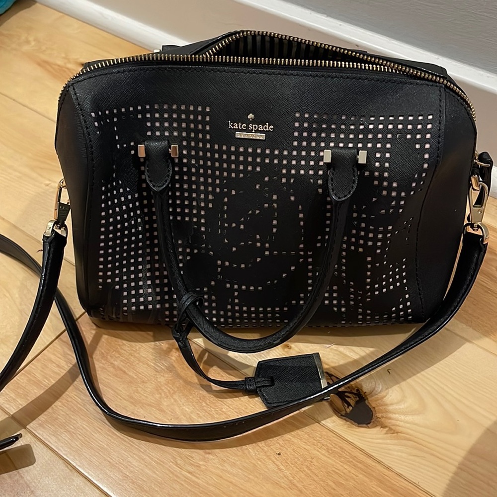 Kate Spade Rose Pin Prick Bag